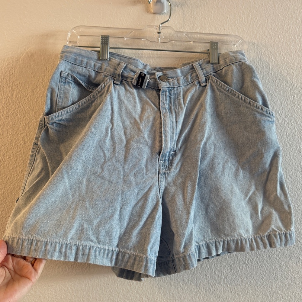 Vintage Denim High-Waisted Shorts